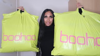 HUGE BOOHOO TRY ON HAUL TRACKSUIT GALORE [upl. by Domash]