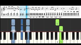 Alan Walker  Faded  PIANO TUTORIAL [upl. by Htebarual728]