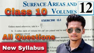 Ex 121 Class 10  Surface Areas and Volumes Class 10 NCERT Ex 121 New Syllabus CBSE Rajmith study [upl. by Oletta]