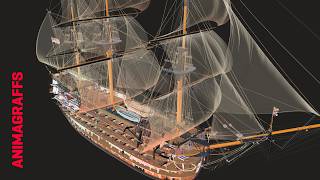 How an 18th Century Sailing Warship Works HMS Victory [upl. by Sneve286]