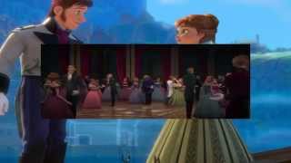 Frozen  Hans lies that Anna is dead Elsa escapes from prison [upl. by Yxor]