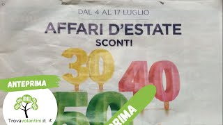 VOLANTINO ESSELUNGA dal 4 al 17 luglio 2024 anteprima [upl. by Gaston]