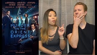 Murder On The Orient Express  Movie Review [upl. by Airdnoed]