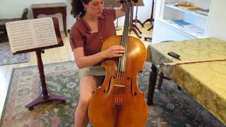 Tuning Your Cello with an Electronic Chromatic Tuner [upl. by Ainuj596]