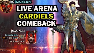 Carried By Cardiel Raging With Reddit  Live Arena I Raid Shadow Legends [upl. by Holtorf]