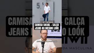 CAMISA SOCIAL  CALÇA JEANS NO MESMO LOOK [upl. by Arimlede]