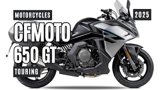 2025 New Motorcycle CFMoto 650GT Best Sport Touring Review [upl. by Faxen]