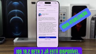 Apple liberou o iOS 182 beta 3 [upl. by Dhumma]