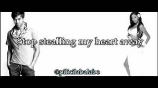 Enrique Iglesias ft Nicole Scherzinger  Heartbeat lyrics [upl. by Yunfei]