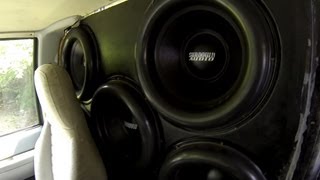 BRUTAL BASS EIGHT SUNDOWN Zv4 15s27000 watts quotWHATquot [upl. by Uaerraj]