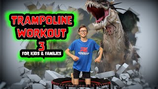 Trampoline Workout Part 3  Trampoline Workout For Kids  PE Bowman [upl. by Sallyanne]