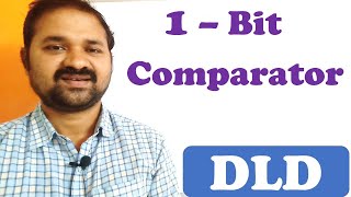 1 Bit Comparator  Magnitude Comparator  Digital Logic Design  DLD  Digital Electronics  DE [upl. by Nilved]