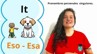 Pronombres personales en inglès [upl. by Daffy]