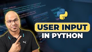 18 Python Tutorial for Beginners  User input in Python  Command Line Input [upl. by Stepha]