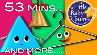 Triangle Song  Learn with Little Baby Bum  Nursery Rhymes for Babies  Songs for Kids [upl. by Hauck]