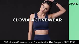 Clovia Play Collection  Activewear at 60 off [upl. by Artemahs]