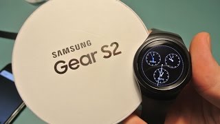 Samsung Gear S2 Unboxing and Setup [upl. by Erund]