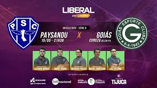 PAYSANDU 1 X 1 GOIÁS AO VIVO  BRASILEIRÃO SÉRIE B 2024  TRANSMISSÃO [upl. by Sharyl]