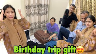 Finally fariha ko international trip gift kardiya birthday par😍  kon kon jaraha hamare sath😳 [upl. by Anyad]