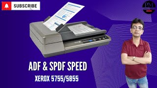 Xerox 5855 ADF Speed🖨️ [upl. by Hasan714]