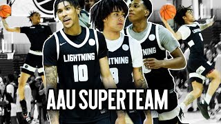 NH Lightning Is COMING FOR PEACH JAM AAUs New Superteam Looks UNSTOPPABLE In EYBL Atlanta 👀 [upl. by Assirrak]