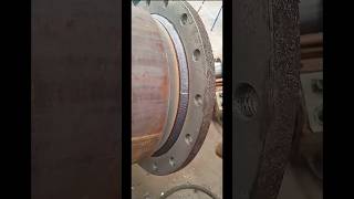 Mig flange welding welding welder pipewelding [upl. by Assilram939]