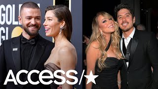 Celebrity Couples Pack On The PDA At 2018 Golden Globes Afterparty [upl. by Atinel]