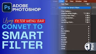 Convert to smart filter in Photoshop  Apply filter like Professional in Photoshop [upl. by Arol9]