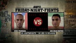 Jose pedraza vs Juan Carlos Martinez [upl. by Lekram652]