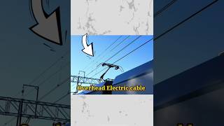 Why is the overhead electric cable not damaged with pantograph pantograph shorts [upl. by Pietro]