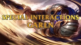 GarenDarius And Katarina Special Interactions League Of Legends [upl. by Uohk]