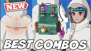 THE BEST COMBOS FOR NEW YUKI SKIN BOTH STYLESCYBER INFILTRATION PACK  Fortnite [upl. by Ennayk]