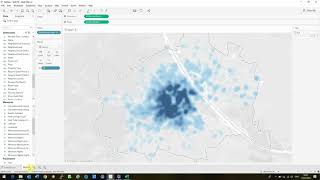 Create one Density Map with Tableau Software – Skill Pill [upl. by Suoicerpal755]