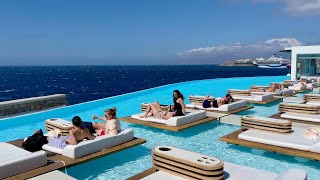 CAVO TAGOO  Most famous 5star hotel on Mykonos Island 4K tour [upl. by Bryan]