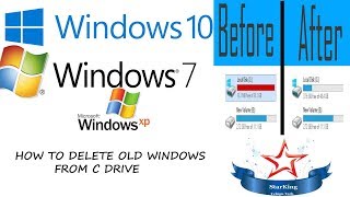 How to delete old windows file with out doing OS [upl. by Nnaihs]