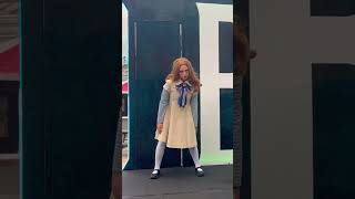 Blumhouse M3GAN dancing at Universal Orlando HHN hhn33 shorts halloween [upl. by Geller]