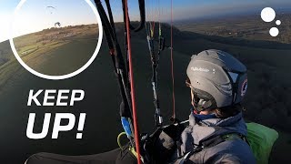 KEEP UP How to get higher when paragliding in light lift [upl. by Dareg442]