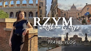 3 DNI W RZYMIE zamiast nauki do egzaminów  taliaszka travel vlog [upl. by Granniah]