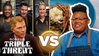 Titans vs Rashida Holmes  Full Episode Recap  Bobby’s Triple Threat  Food Network [upl. by Freedman511]