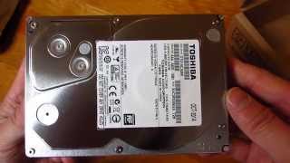 Toshiba DT01ACA300 3TB Hard Drive Unboxing in HD 1080p [upl. by Refinneg462]