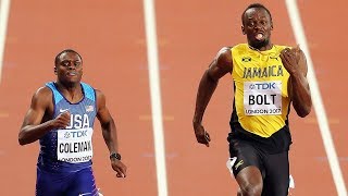 Usain Bolt Loses Last 100m Race Of His Career [upl. by Clarinda]