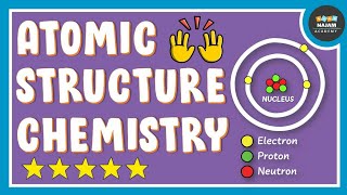 Atomic Structure Protons Electrons amp Neutrons  Chemistry [upl. by Som425]