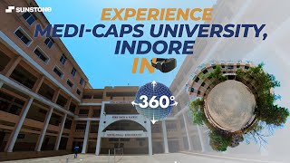 MediCaps Indore  360° Campus Tour  Sunstone [upl. by Ayama293]