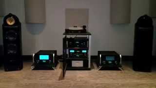 McIntosh Amps  BampW Speakers [upl. by Thirzi]