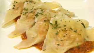 Crawfish Ravioli  How to make Crawfish Ravioli with Creole Sauce [upl. by Meluhs602]