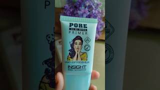 INSIGHT pore minimizer Primer review 😳🥰 shortsfeed insight minivlog shorts yt Rinakabeer19 [upl. by Iturk]