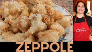 Zeppole Recipe  Christmas edition Zeppole recipe  Zeppole video recipe [upl. by Yeslek]