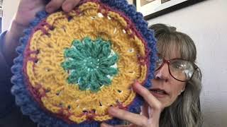 Catcrazy Creations Crochet 91 Mandala Afghan Crochet Project amp Mary Maxim Unboxing🧶 [upl. by Winebaum394]