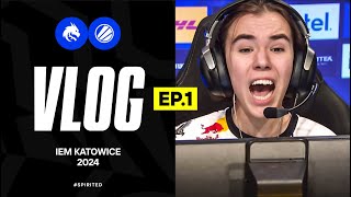 TEAM SPIRIT IEM KATOWICE 2024 VLOG 1 [upl. by Eetnahs]