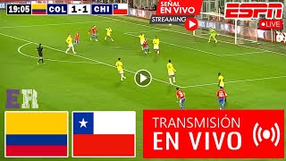 En Vivo Colombia vs Chile Ver Partido Colombia vs Chile Eliminatorias Conmebol 2024 hoy [upl. by Gresham278]